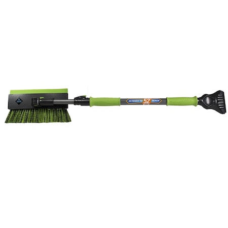 Hopkins Extendable Snowbroom And Snow Brush (34 To 52 In. 14052